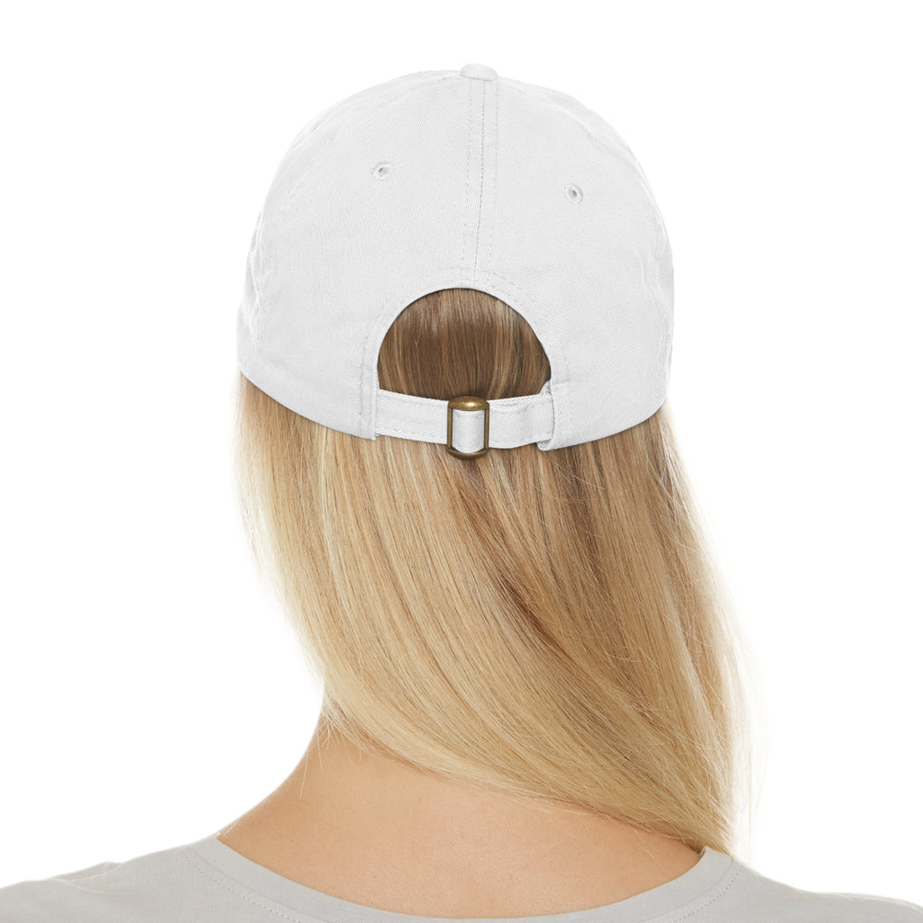 Launch Hat with Leather Patch (Round)