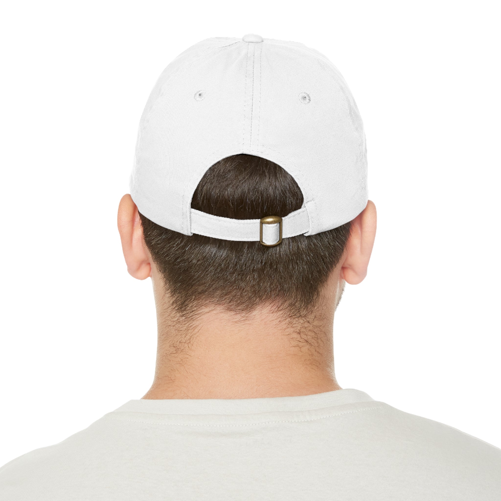 Launch Hat with Leather Patch (Round)
