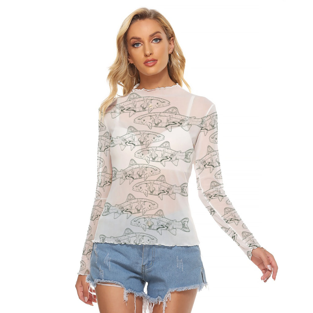 Sepoese Mesh Top