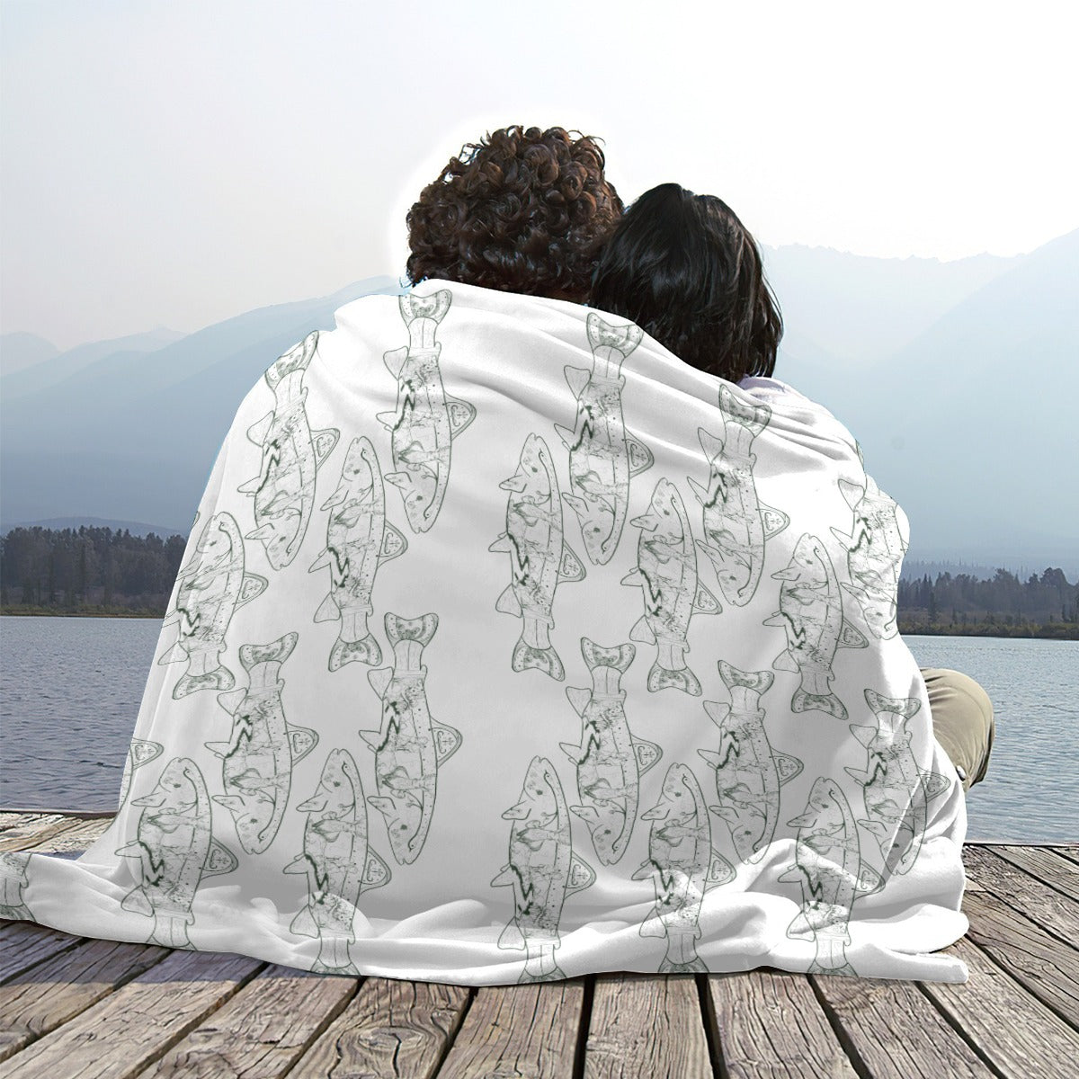 Sepoese Single-Side Printing Flannel Blanket