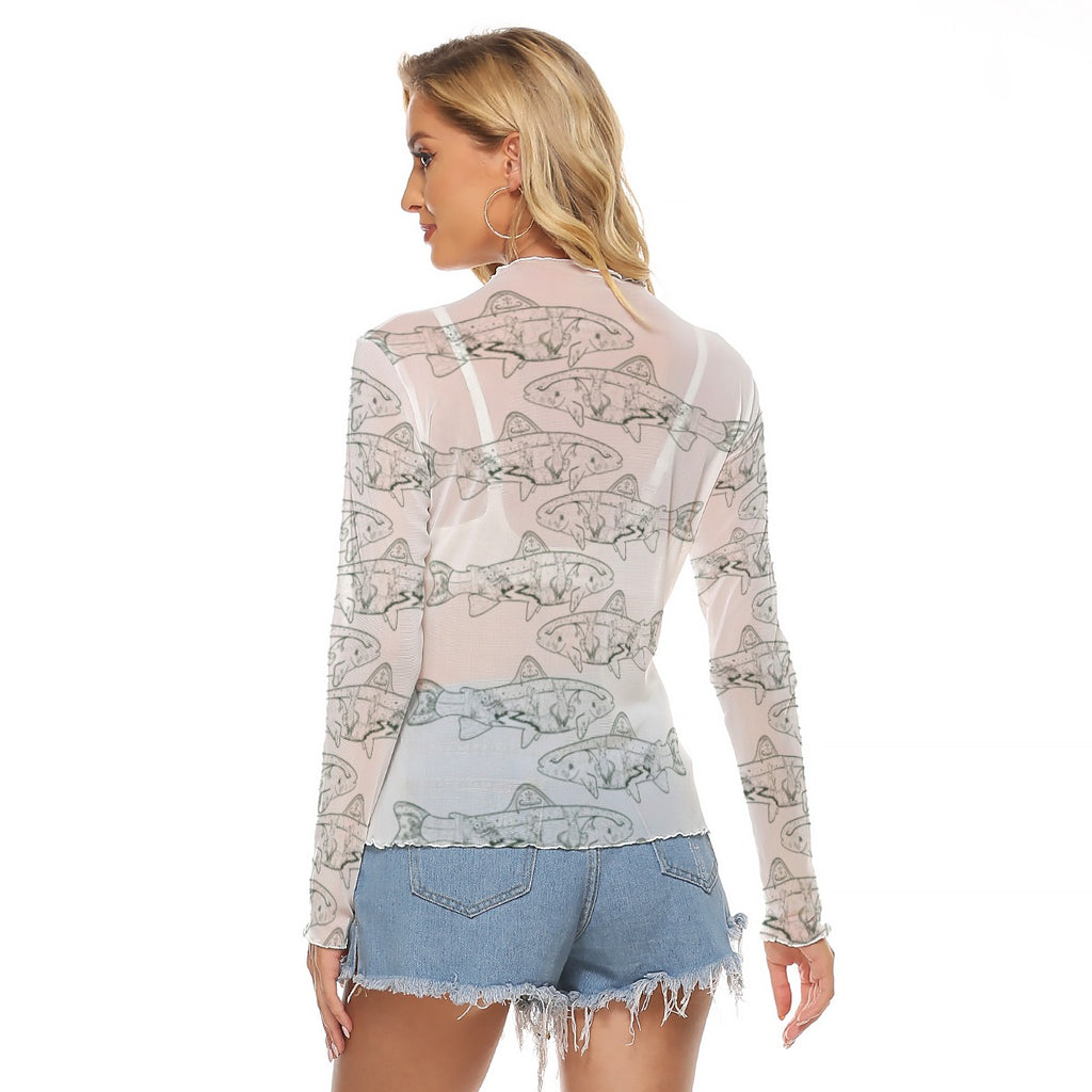 Sepoese Mesh Top