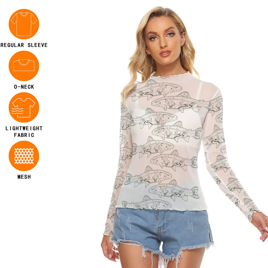 Sepoese Mesh Top