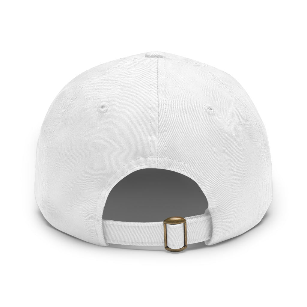 Launch Hat with Leather Patch (Round)