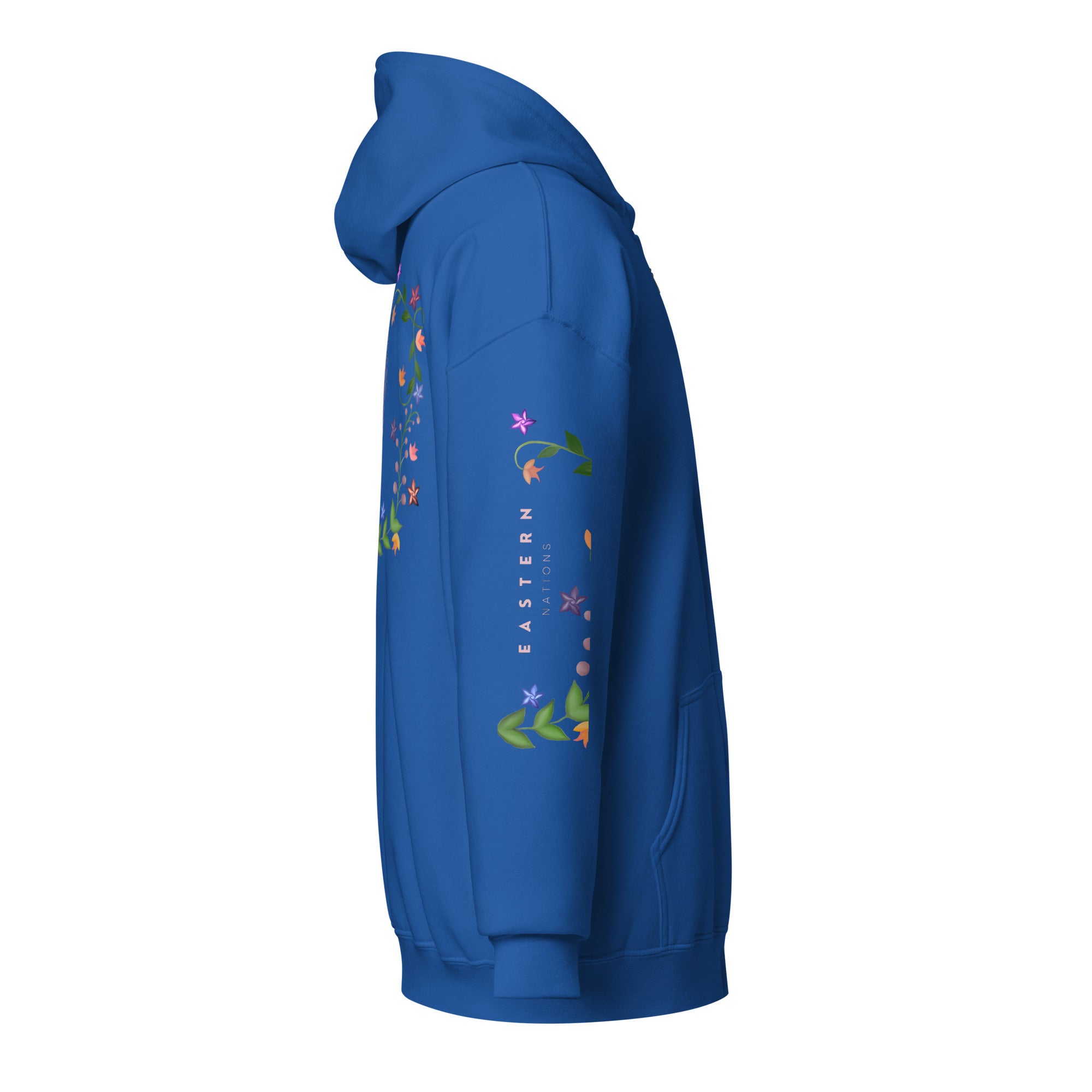 Floral Logo Unisex heavy blend zip hoodie